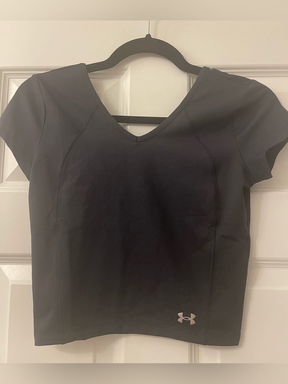 NWT Under Armour Movement Crop short sleeve top XS